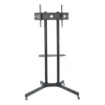 Soporte para TV Techly modelo 309982, compatible con televisores de hasta 65 pulgadas, color negro
