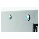 Techly armario rack 6U de pared color gris, modelo I-CASE EL-1006G32, diseñado para montaje en pared