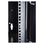 Techly armario rack modelo I-CASE ER-1009B45, 9U, para montaje en pared, color negro