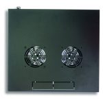 Techly I-CASE ER-1009B60 armario rack 9U bastidor de pared en color negro, ideal para servidores y equipos de red.