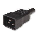 Techly I-CASE STRIP-12C unidad de distribución de energía con 12 salidas AC, formato 1U, color negro. SKU: I-CASE STRIP-12C