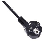 Unidad de distribución de energía Techly I-CASE STRIP-81UD con 8 salidas AC en diseño 1U, negro y rojo