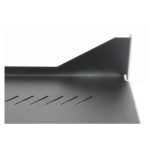 Accesorio de bastidor Techly Cajón metálico para rack, modelo I-CASE TRAY-150BK, con diseño robusto y espacio óptimo para organización.