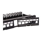 Techly I-KS PP-24-DEN, panel de parcheo de 1U con 24 puertos, SKU I-KS PP-24-DEN