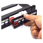 Techly I-KS PP-24-DEN, panel de parcheo de 1U con 24 puertos, SKU I-KS PP-24-DEN