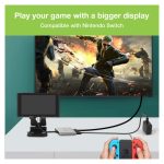 Techly IADAP USB31-HDMIPTY, base para portátil alámbrico con replicador de puertos, USB 3.2 Gen 1 Type-C en color plata