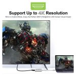 Techly IADAP USB31-HDMIPTY, base para portátil alámbrico con replicador de puertos, USB 3.2 Gen 1 Type-C en color plata