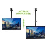 Techly soporte para pantalla de señalización de 42 pulgadas, color negro, modelo ICA-CPLB 922L