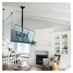 Soporte para pantalla de señalización Techly ICA-CPLB 944D, 55 pulgadas, negro, ajuste de altura, SKU ICA-CPLB 944D