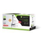 Soporte Techly para pantalla de señalización de 55 pulgadas en color negro, modelo ICA-CPLB 944S