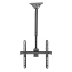 Soporte Techly para pantalla de señalización de 55 pulgadas en color negro, modelo ICA-CPLB 944S