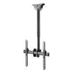 Soporte Techly para pantalla de señalización de 55 pulgadas en color negro, modelo ICA-CPLB 944S