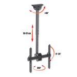 Soporte Techly para pantalla de señalización de 55 pulgadas en color negro, modelo ICA-CPLB 944S