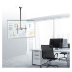 Vista del soporte para pantalla de señalización Techly de 70 pulgadas en color negro, SKU ICA-CPLB 946L