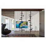 Techly ICALCD100BK escritorio negro con diseño ergonómico y ajuste de altura. SKU ICA-LCD 100BK