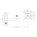 Soporte para TV Techly ICA-LCD 104BK, 30 pulgadas, color negro, ideal para pantallas LCD