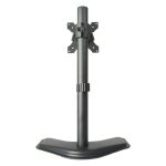 Soporte para monitor Techly ICA-LCD 2500, compatible con pantallas de 27 pulgadas, color negro. SKU ICA-LCD 2500