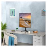 Imagen del soporte para monitor Techly ICA-LCD 2520V, compatible con monitores de 27 pulgadas, color negro