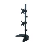 Imagen del soporte para monitor Techly ICA-LCD 2520V, compatible con monitores de 27 pulgadas, color negro