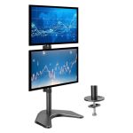 Imagen del soporte para monitor Techly ICA-LCD 2520V, compatible con monitores de 27 pulgadas, color negro