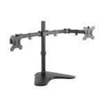 Soporte para monitor Techly ICA-LCD 2524 para pantallas de 32 pulgadas, montable en escritorio y de color negro