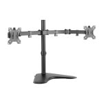 Soporte para monitor Techly ICA-LCD 2524 para pantallas de 32 pulgadas, montable en escritorio y de color negro