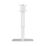 Soporte para monitor Techly ICA-LCD 260, escritorio blanco, para pantallas de hasta 27 pulgadas.