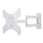 Soporte de TV blanco ajustable Techly ICA-LCD 2903WH, compatible con televisores de hasta 94 cm (37 pulgadas), modelo ICA-LCD 2903WH