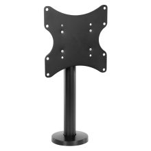 Techly soporte de escritorio para monitor de hasta 43 pulgadas, modelo ICA-LCD 316S, en color negro, ajustable y robusto.