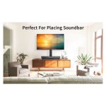 Soporte Techly ICA-LCD 323M para monitor de escritorio negro de hasta 55 pulgadas, SKU ICA-LCD 323M