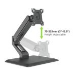 Soporte de escritorio negro Techly ICA-LCD 35TS para monitor de 32 pulgadas, SKU ICA-LCD 35TS