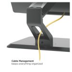 Soporte de escritorio negro Techly ICA-LCD 35TS para monitor de 32 pulgadas, SKU ICA-LCD 35TS