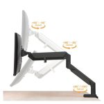 Soporte para monitor de escritorio gris Techly ICA-LCD 3712, adecuado para pantallas de 32 pulgadas, SKU ICA-LCD 3712