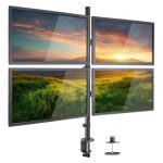 Techly soporte para monitor de escritorio de 27 pulgadas, color negro, SKU ICA-LCD 382-Q