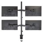 Techly soporte para monitor de escritorio de 27 pulgadas, color negro, SKU ICA-LCD 382-Q