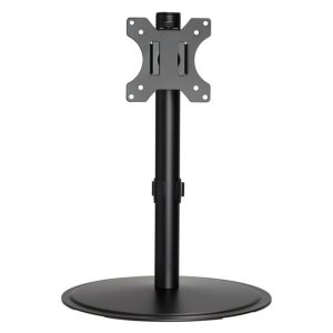 Soporte para monitor Techly ICA-LCD 401, ajustable, para escritorio, color negro, compatible con monitores de hasta 32 pulgadas