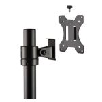 Soporte de escritorio Techly ICA-LCD 402 para monitor de 32 pulgadas, ajustable y en color negro. SKU: ICA-LCD 402