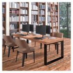 Soporte de escritorio Techly ICA-LCD 402 para monitor de 32 pulgadas, ajustable y en color negro. SKU: ICA-LCD 402