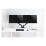 Soporte para monitor de 32 pulgadas Techly negro de escritorio, modelo ICA-LCD 462B