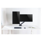 Soporte para monitor de 32 pulgadas Techly negro de escritorio, modelo ICA-LCD 462B