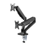 Soporte para monitor de 32 pulgadas Techly negro de escritorio, modelo ICA-LCD 462B