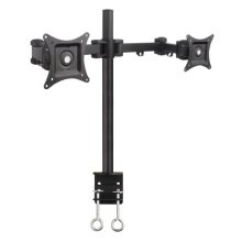 Soporte para monitor negro Techly ICA-LCD 482-D, ajustable para monitores de 27 pulgadas, para escritorio, SKU ICA-LCD 482-D