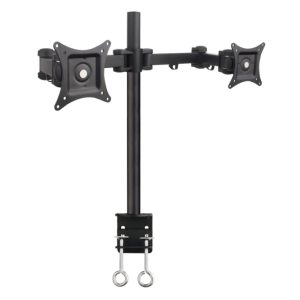 Soporte para monitor negro Techly ICA-LCD 482-D, ajustable para monitores de 27 pulgadas, para escritorio, SKU ICA-LCD 482-D