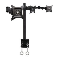 Soporte para monitor de 24 pulgadas Techly ICA-LCD 482-T de escritorio en color negro. Diseño ajustable y ergonómico.