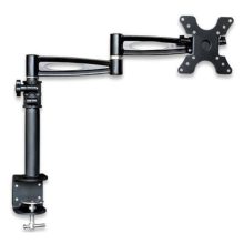 Techly soporte para monitor ICA-LCD 502BK, compatible con pantallas de hasta 27 pulgadas, color negro