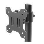 Soporte para monitor de escritorio Techly ICA-LCD 510BK, compatible con monitores de hasta 32 pulgadas, color negro, SKU ICA-LCD 510BK