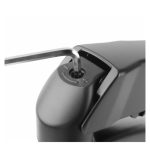 Soporte para monitor Techly ICA-LCD 514 de 27 pulgadas en color negro, diseñado para escritorio.