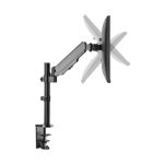 Imagen del Techly ICA-LCD 515B, un soporte para monitor de hasta 32 pulgadas, diseñado para escritorios y de color negro