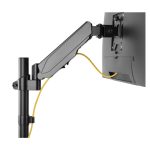 Imagen del Techly ICA-LCD 515B, un soporte para monitor de hasta 32 pulgadas, diseñado para escritorios y de color negro