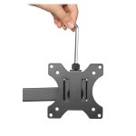 Soporte para monitor Techly ICA-LCD 582-D, 32 pulgadas, color negro, para escritorio